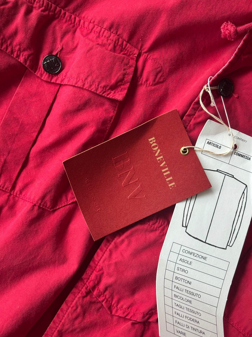 Boneville BNV Red Boating Jacket