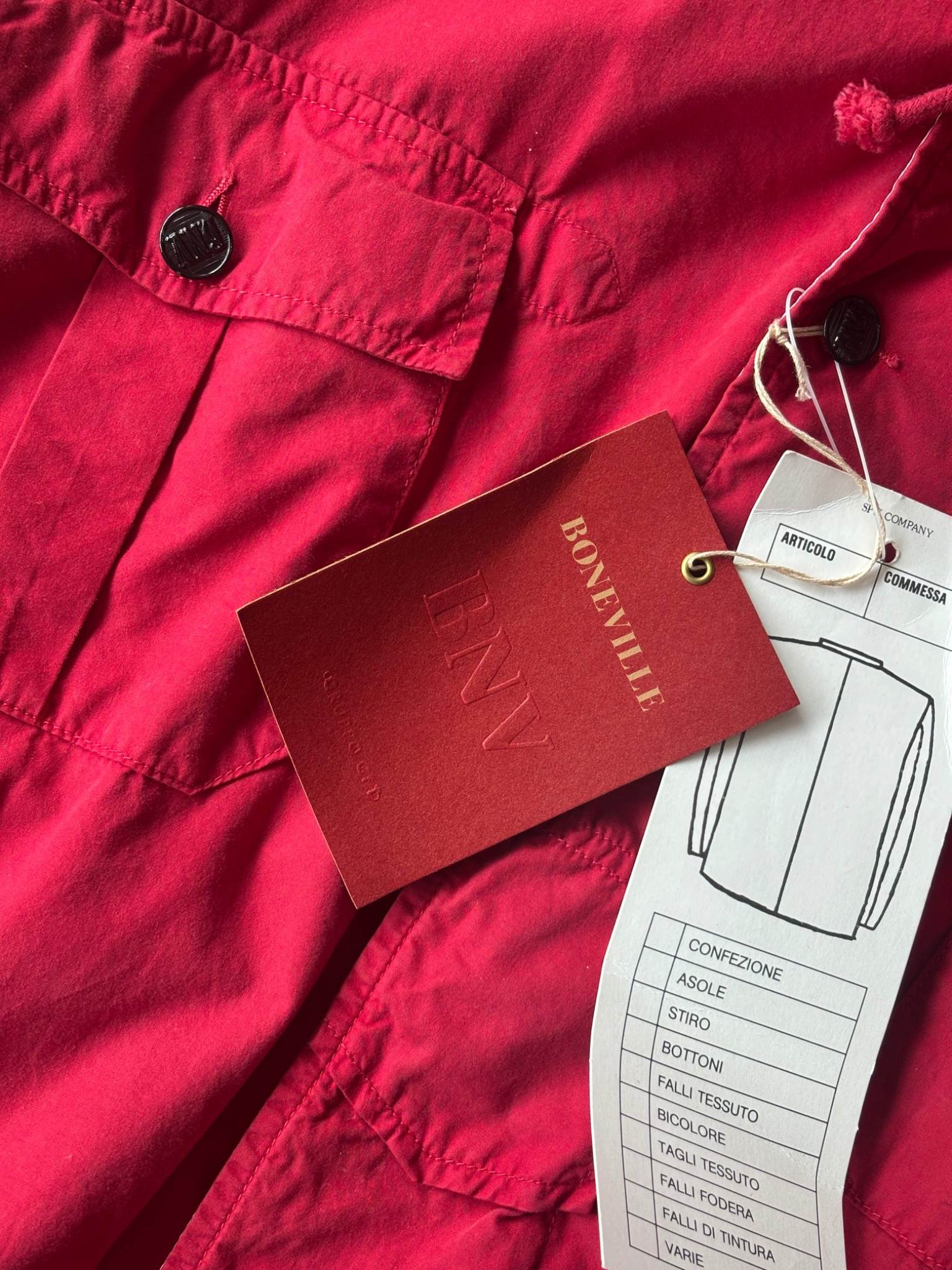 Boneville BNV Red Boating Jacket