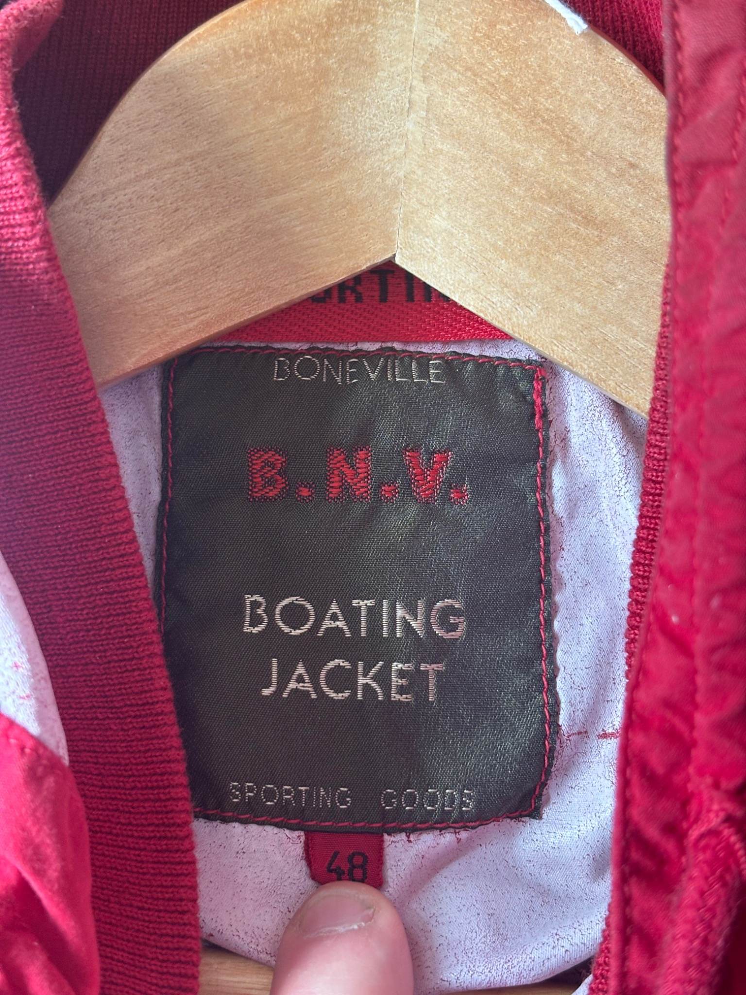 Boneville BNV Red Boating Jacket